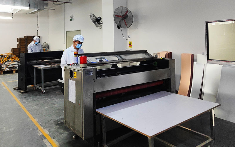 PCB material preparation at XLY