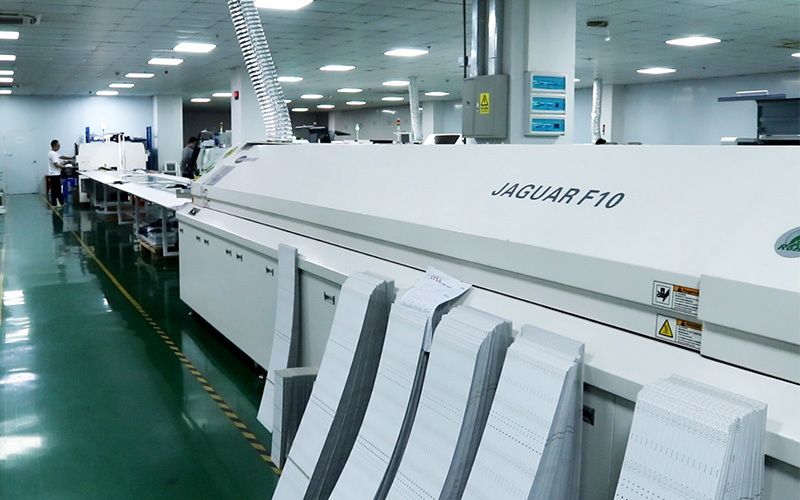 Reflow soldering production equipment