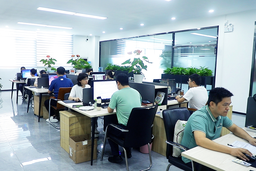 XLY Shenzhen office team at work