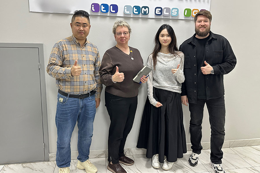 XLY team with a European LED manufacturing customer