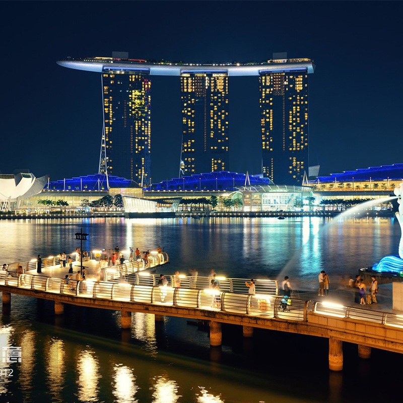 Merlion Park in Singapore