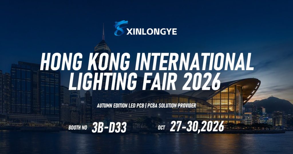XINLONGYE at Hong Kong International Lighting Fair 2026, Booth 3B-D33